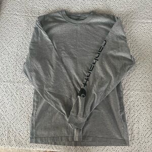 Carhartt Charcoal Long Sleeve Men's Work Shirt